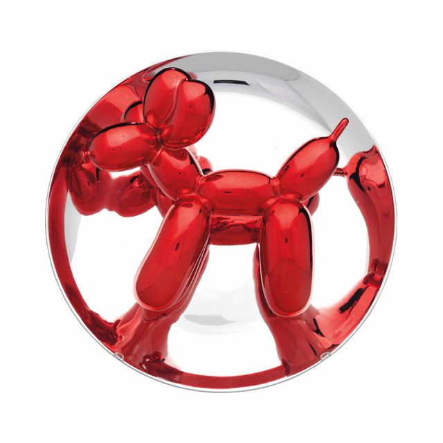 Jeff Koons — Собака на воздушном шаре (красная)