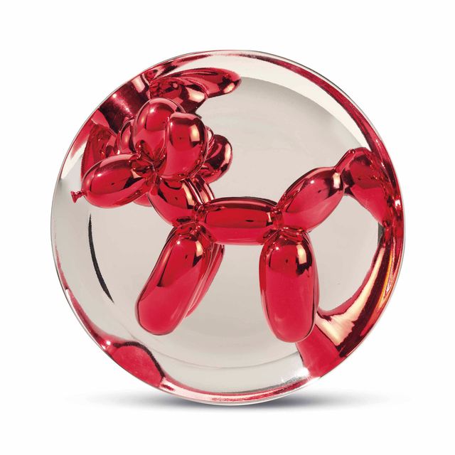 Jeff Koons — Собака на воздушном шаре (красная)