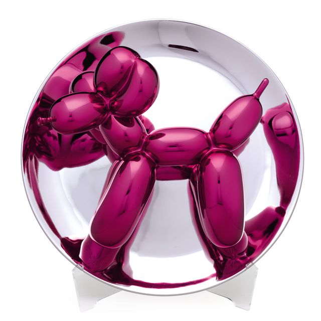 Jeff Koons — Собачка из воздушного шара (пурпурная)