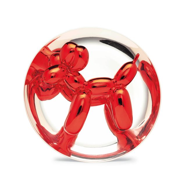 Jeff Koons — Собака-баллон (красная)