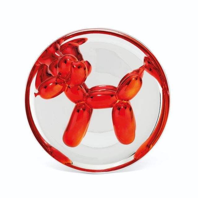 Jeff Koons — Собака на воздушном шаре (красная)