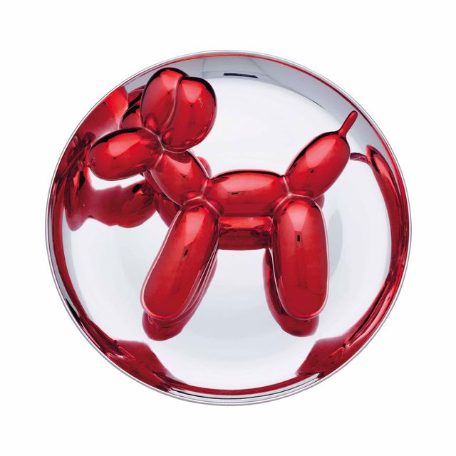 Jeff Koons — Собака на воздушном шаре (красная)