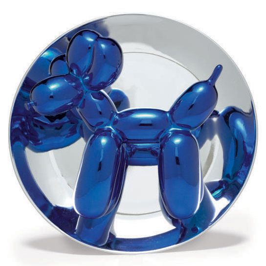 Jeff Koons — Собака на воздушном шаре (синяя)