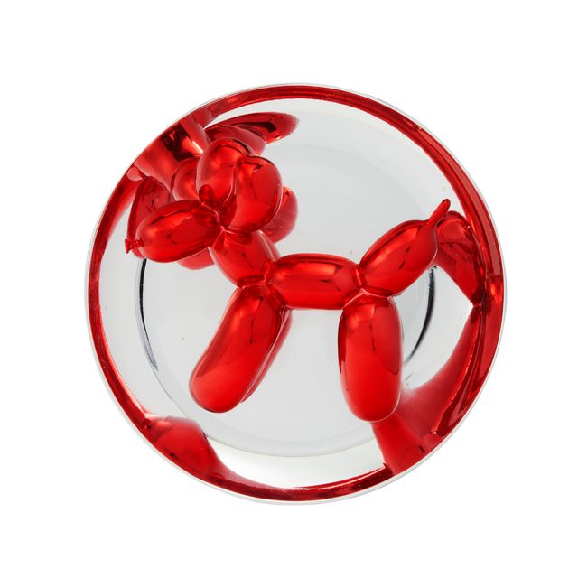 Jeff Koons — Собака на воздушном шаре (красная)