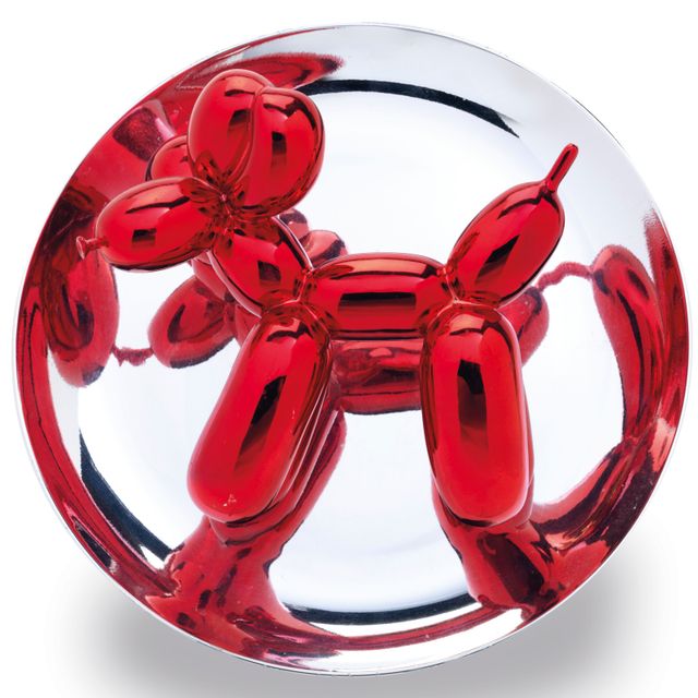 Jeff Koons — Собака на воздушном шаре (красная)