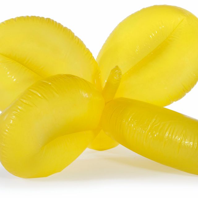 Jeff Koons — Цветок из надувного воздушного шара (желтый)