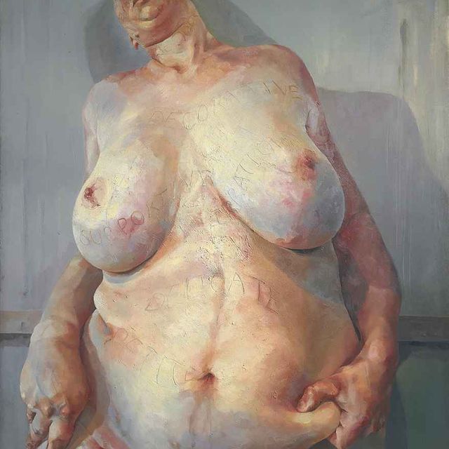 Jenny Saville — Заклейменный