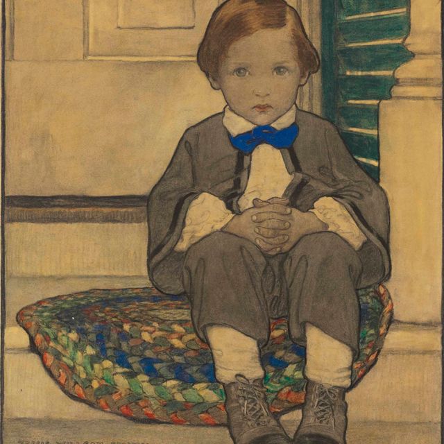 Jessie Willcox Smith — "Когда папа был маленьким мальчиком"