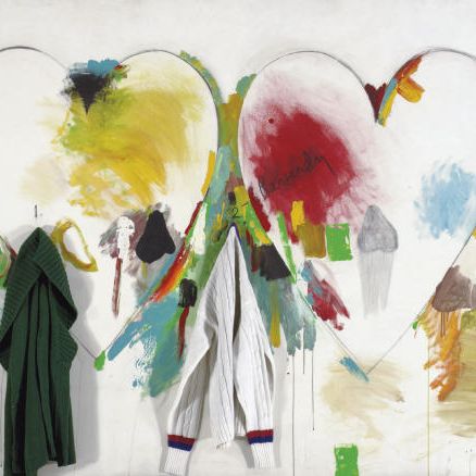 Jim Dine — 2 Сердечка (Реверди)