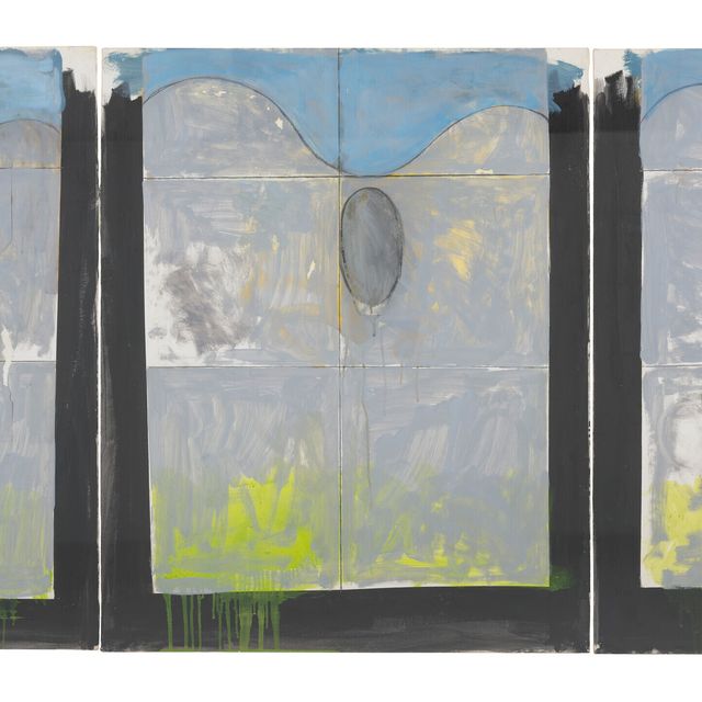 Jim Dine — Три этюда для трех палитр за тремя витринами