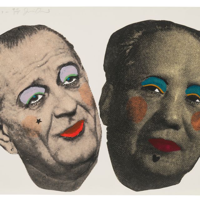 Jim Dine — Драг — Джонсон и Мао