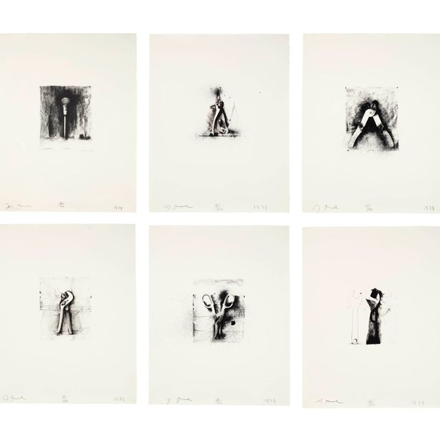 Jim Dine — Десять зимних инструментов (Williams College 108-17)