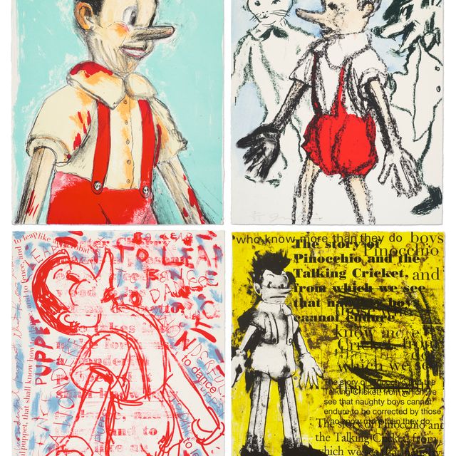 Jim Dine — Пиноккио