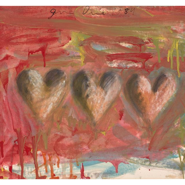 Jim Dine — Сердца Ричардса №2