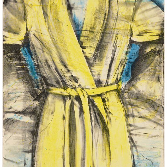 Jim Dine — Желтая мантия
