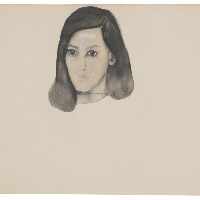 Jim Dine — Портрет Барбары Якобсон