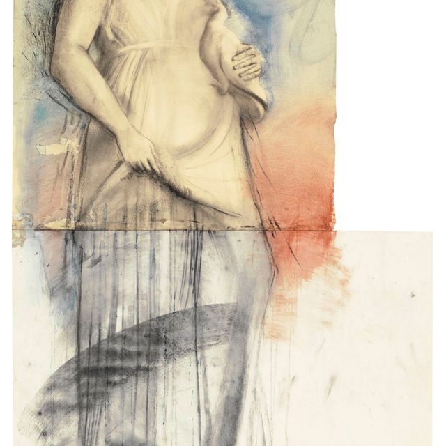 Jim Dine — Девушка с голубем, Аттика, 360 год до н. э.