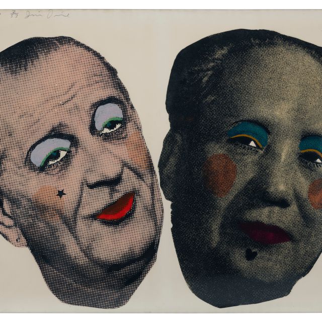 Jim Dine — Драг — Джонсон и Мао