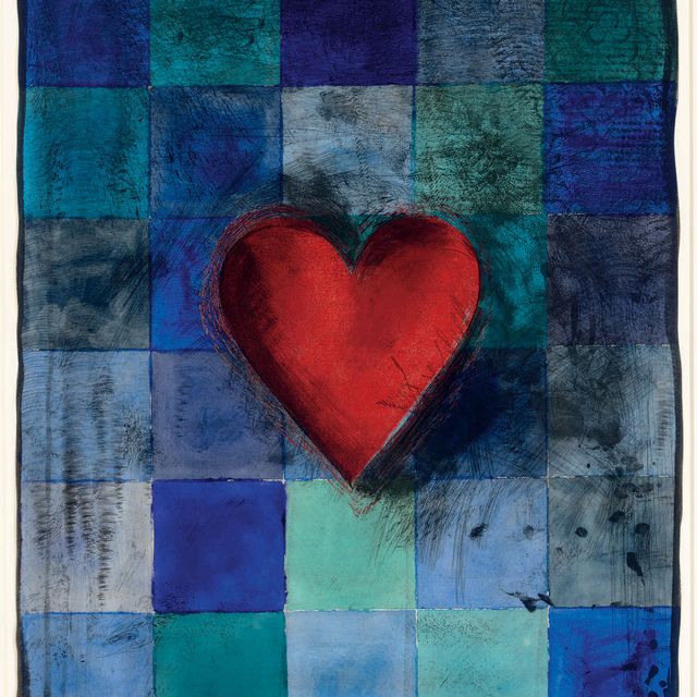 Jim Dine — Олень в голубом цвете (C. 95)