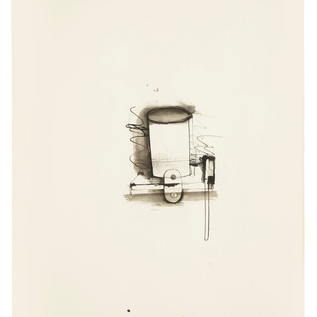 Jim Dine — Зубная щетка и стакан