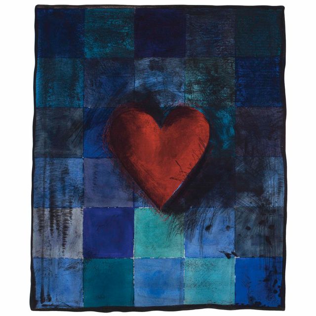 Jim Dine — Олень в голубом