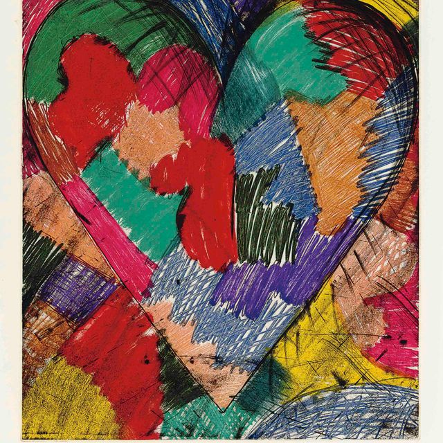 Jim Dine — Сердце, называемое Парижской весной (Д'Энч и Файнберг, 118)