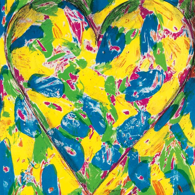 Jim Dine — Голубое сердце