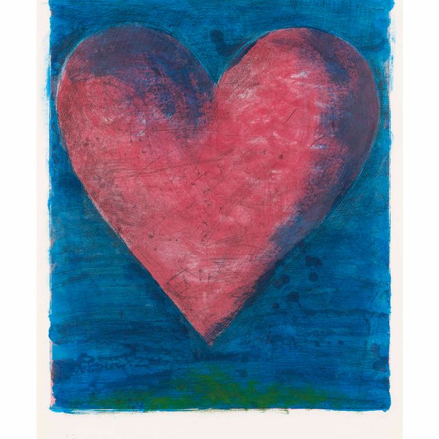 Jim Dine — Сердце на улице Гренель