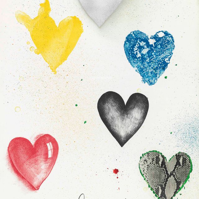 Jim Dine — Шесть сердец