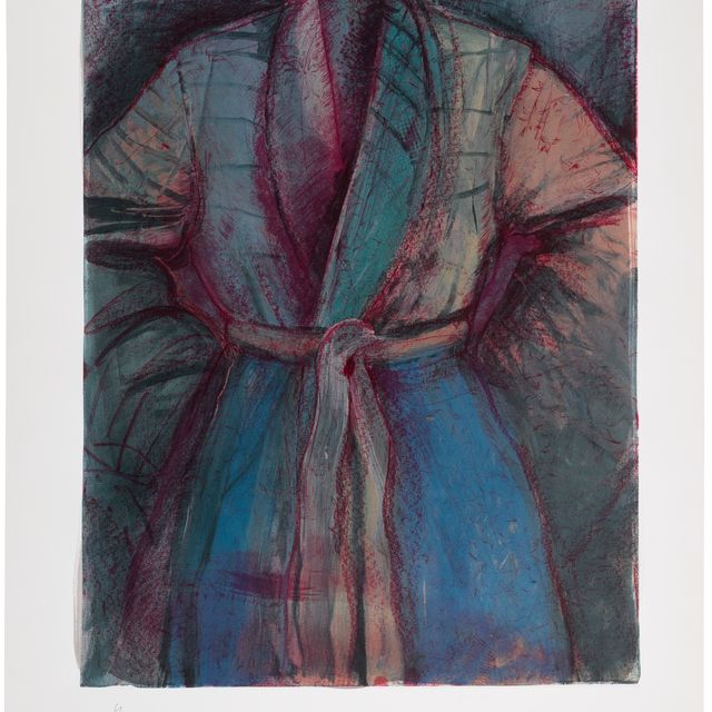 Jim Dine — Красная мантия во Франции