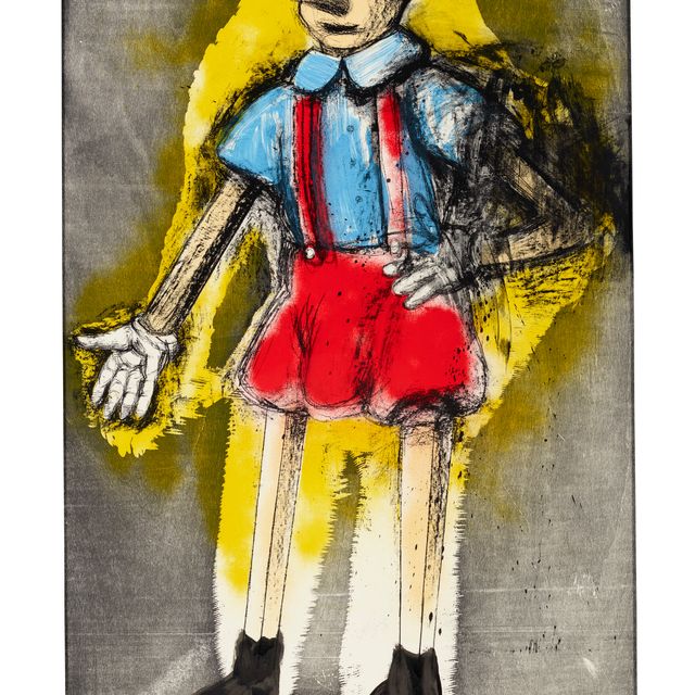 Jim Dine — Пиноккио в сорочке