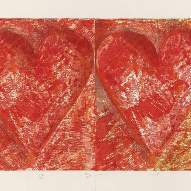 Jim Dine — Два красных сердца (С. 59)