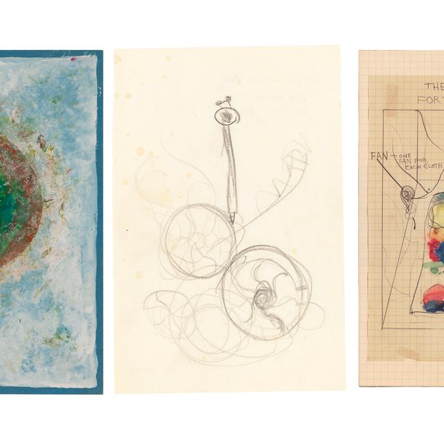 Jim Dine — Три работы на бумаге