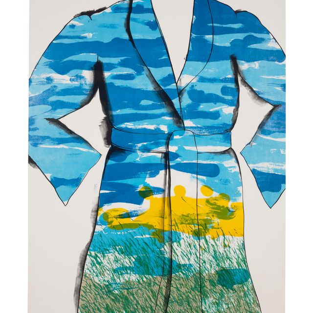 Jim Dine — Автопортрет: Пейзаж