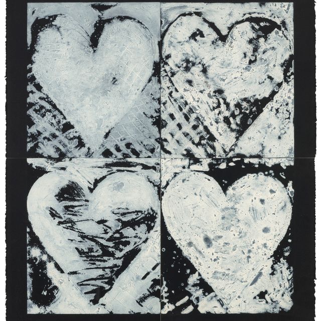 Jim Dine — Зимние окна на Чапел-стрит