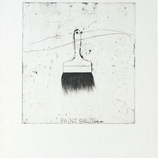 Jim Dine — Кисть для рисования (колледж Уильямса, 132)