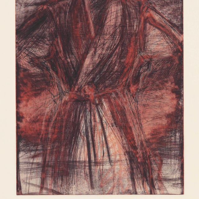 Jim Dine — Халат в печи