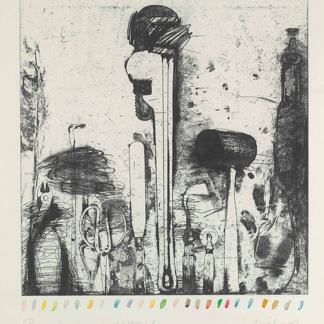 Jim Dine — 24 цветных знака Пиранези