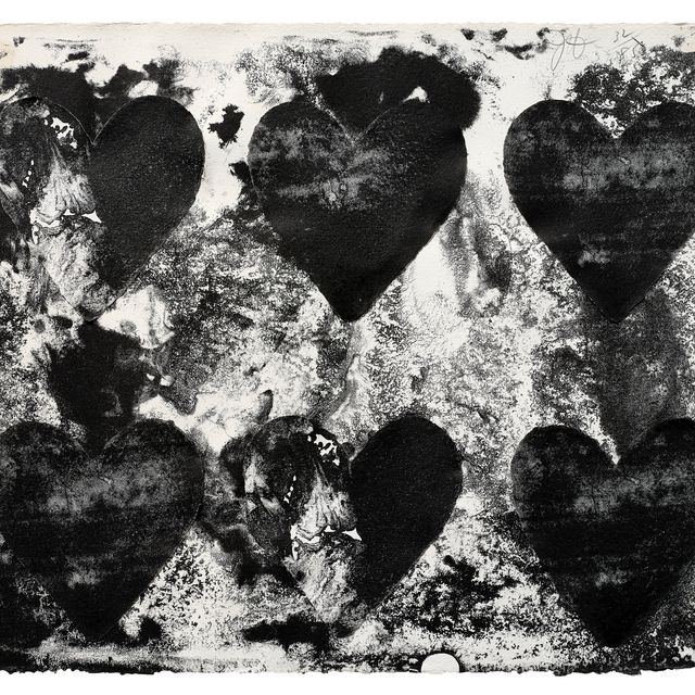 Jim Dine — Одна тарелка, папа: Голландские сердечки