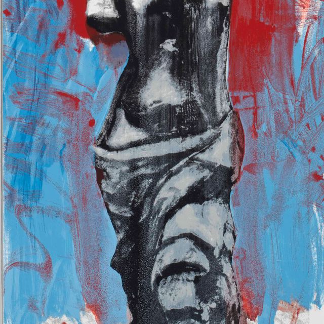 Jim Dine — Красная, белая и синяя Венера для Мондейла