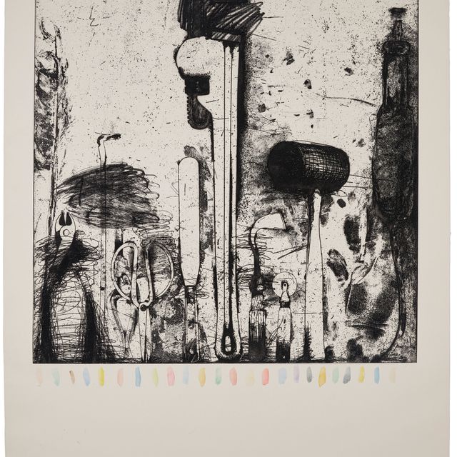Jim Dine — 24 цветных знака Пиранези