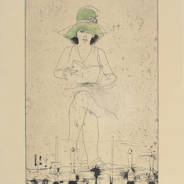 Jim Dine — Акварельные рисунки (колледж Уильямса, 173)