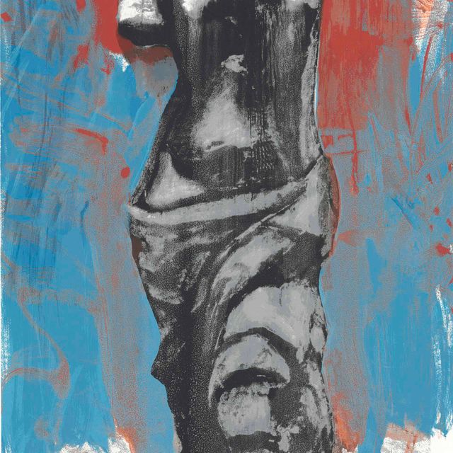Jim Dine — Красная, белая и синяя Венера для Мондейла