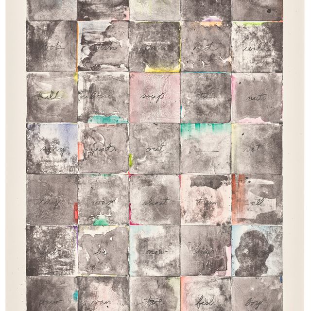 Jim Dine — Настенная диаграмма II