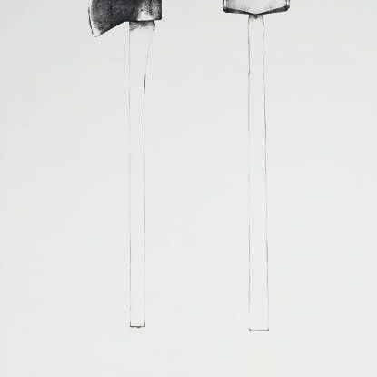 Jim Dine — Кувалда и топор (колледж Уильямса, 46)