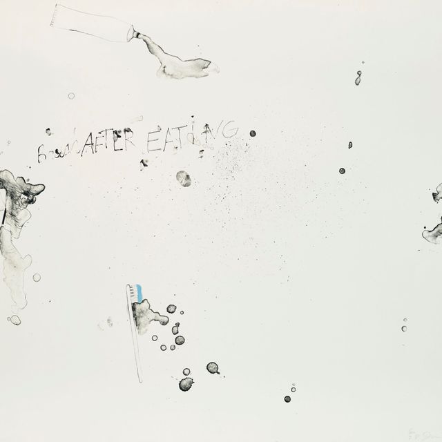 Jim Dine — Чистите зубы после еды