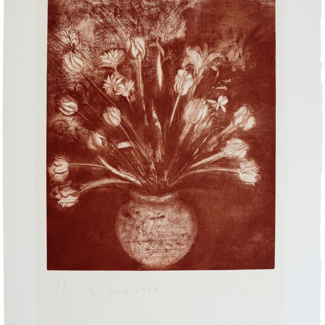 Jim Dine — Цветы красной охры