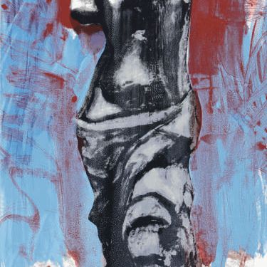 Jim Dine — Красная, белая и синяя Венера для Мондейла (D.O. & F. 182)