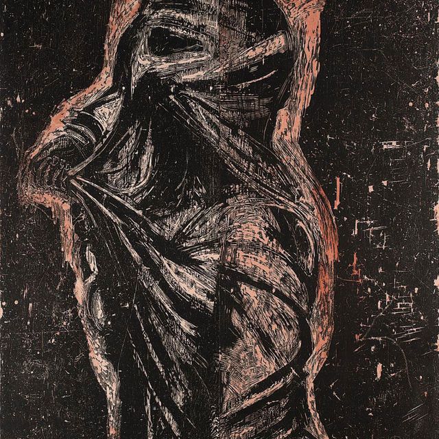 Jim Dine — Красная танцовщица на Западном берегу (Карпентер, 23)