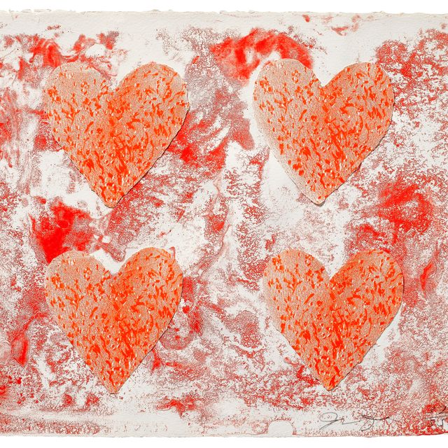 Jim Dine — Одна тарелка, папа: Голландские сердечки